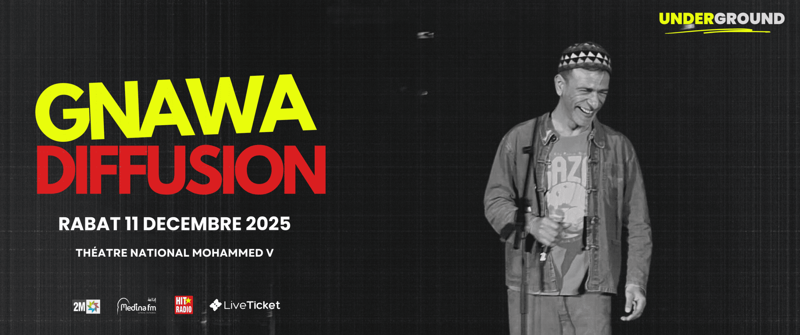 Gnawa Diffusion en concert à Rabat