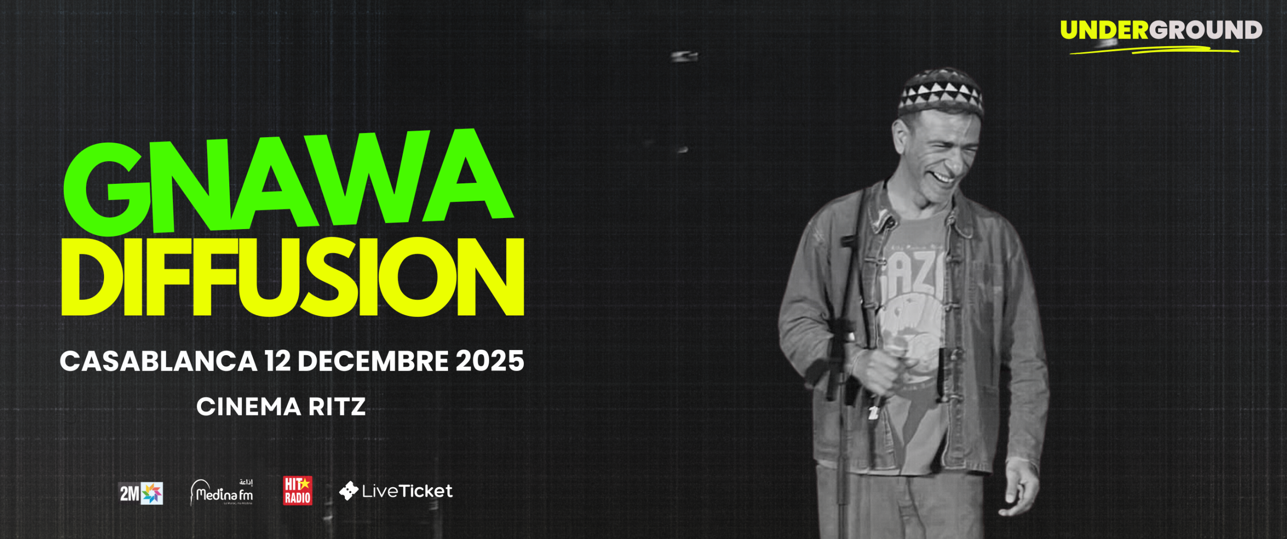 Gnawa Diffusion en concert à Casablanca