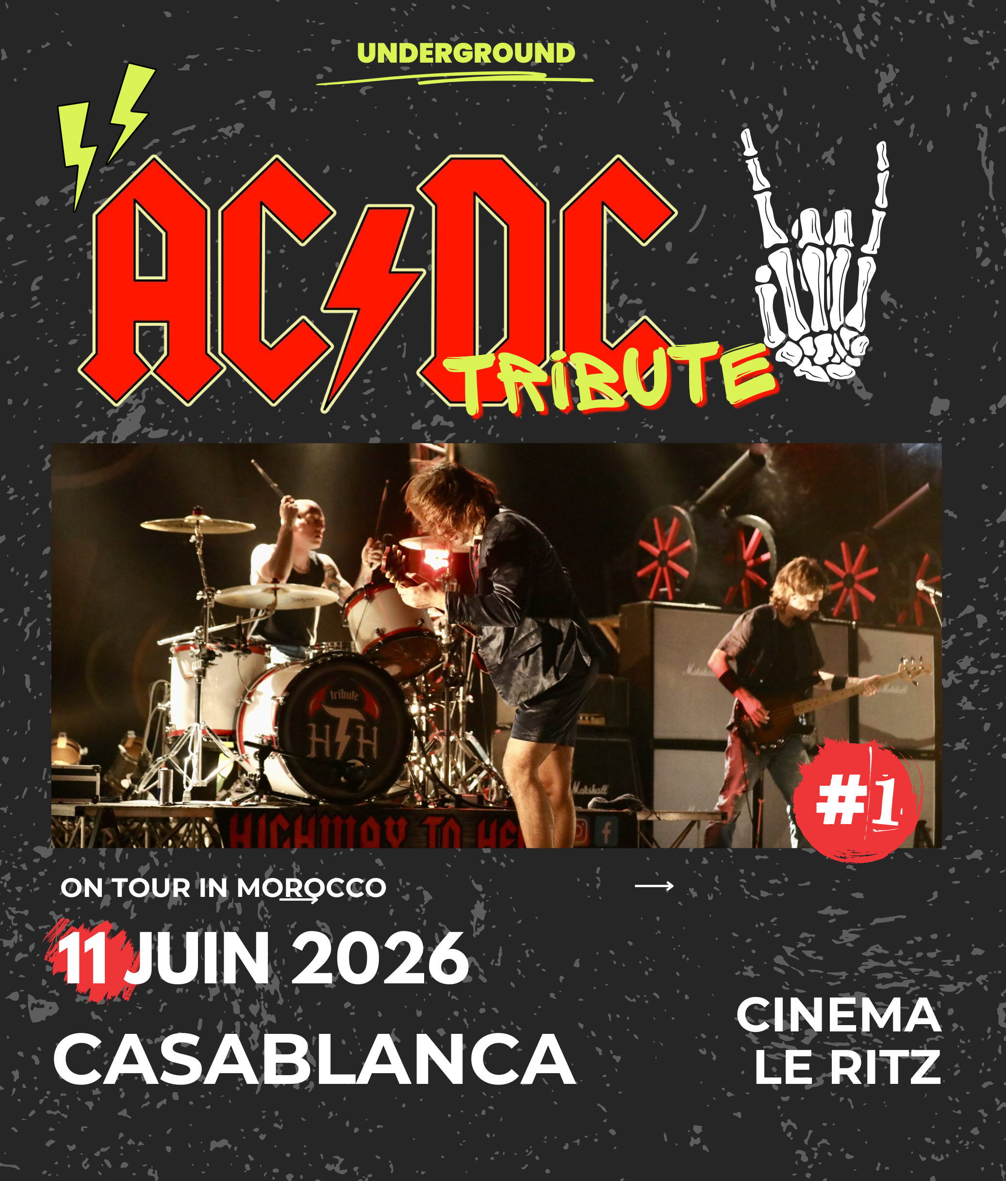 AC/DC TRIBUTE à CASABLANCA