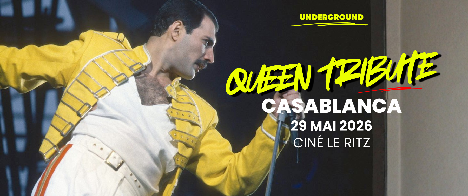 QUEEN TRIBUTE SHOW – CASABLANCA