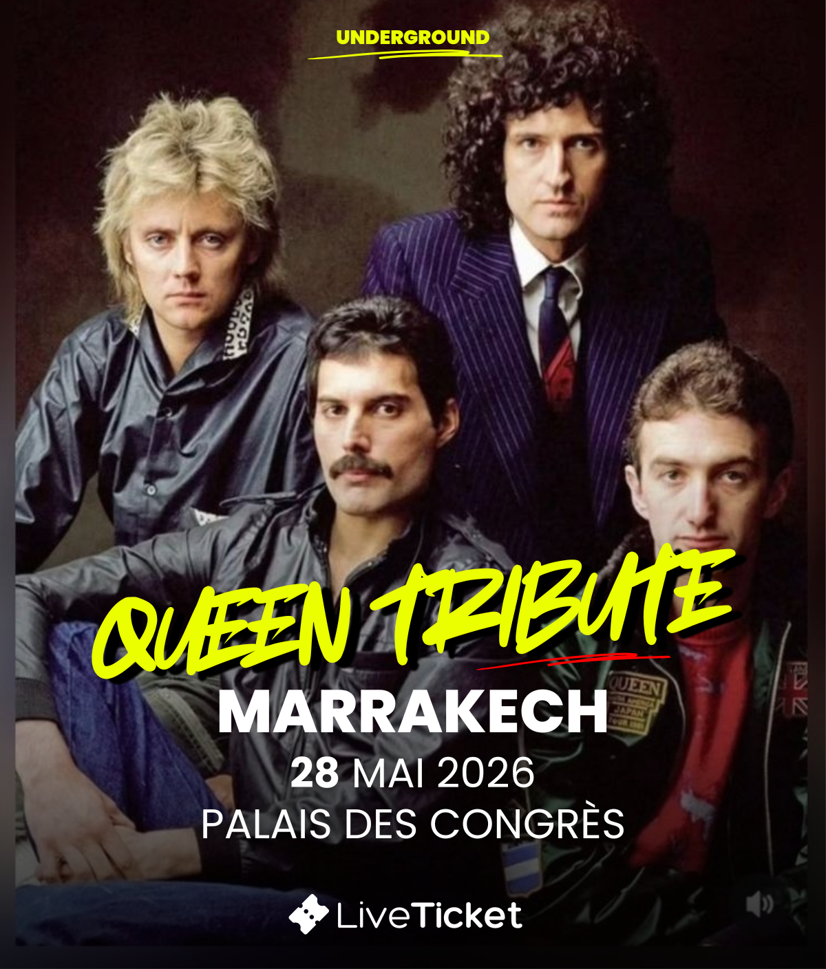 QUEEN TRIBUTE SHOW – MARRAKECH