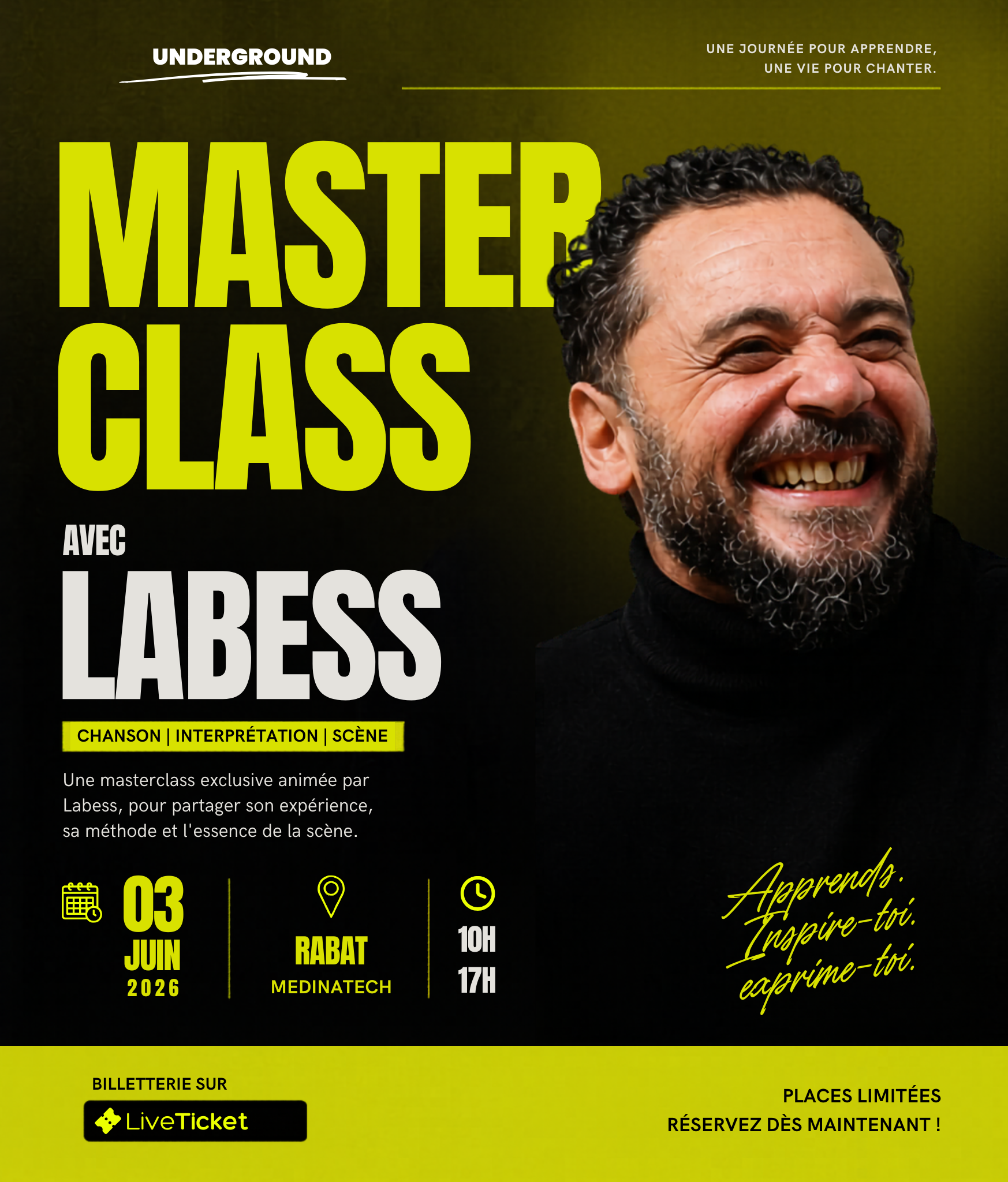 Masterclass Labess à Rabat