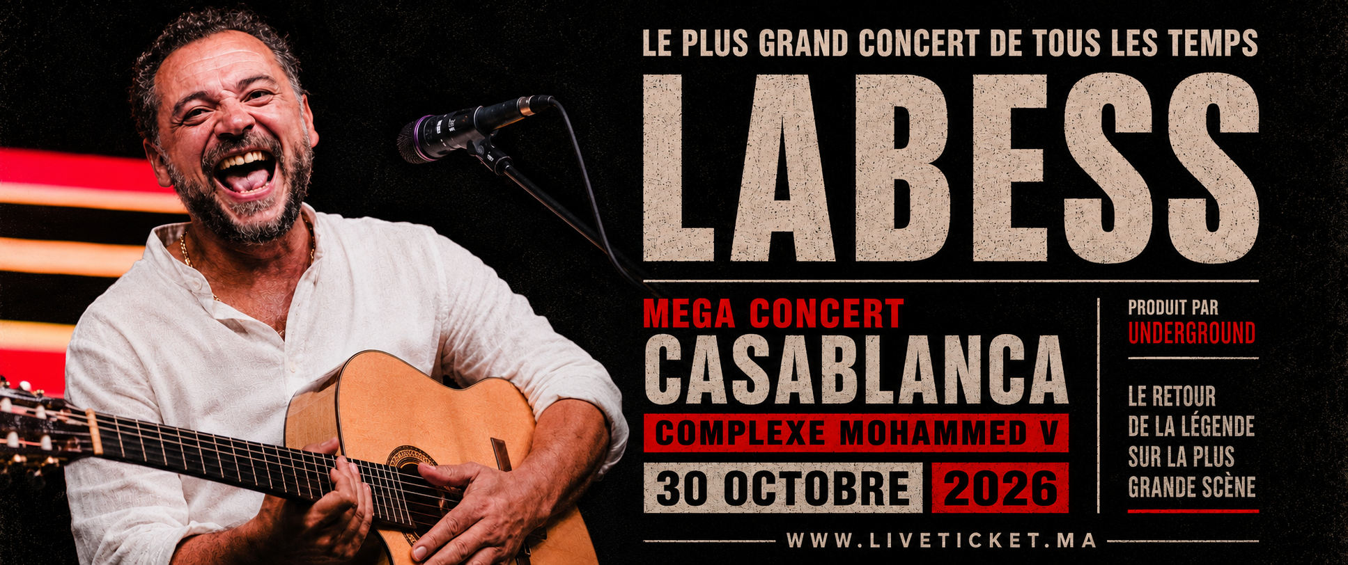 LABESS — Mega Concert à Casablanca