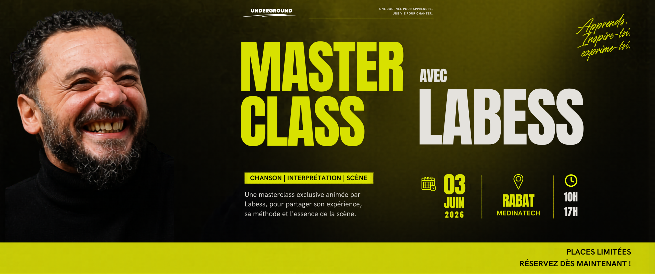 Masterclass Labess à Rabat