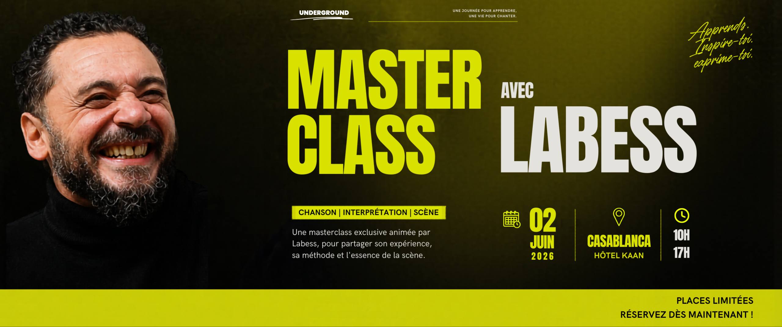 Masterclass Labess à Casablanca